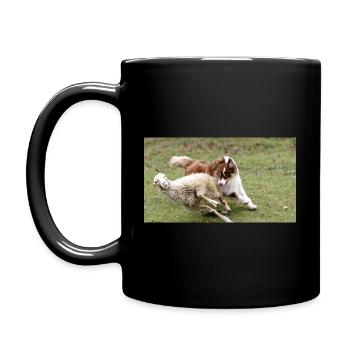THOR AU TRAVAIL - Mug uni - noir - Gauche