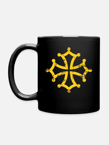 croix occitane 02 - Mug uni - noir