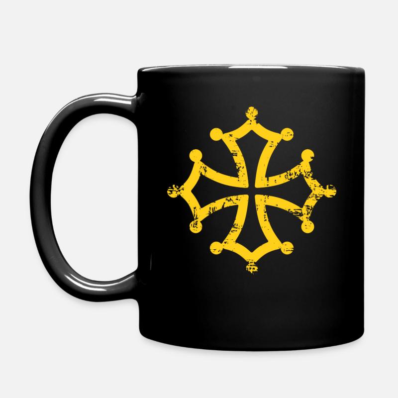 croix occitane 02 - Mug uni - noir