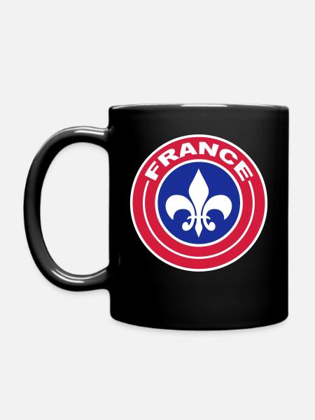 France cocarde - Mug uni - noir