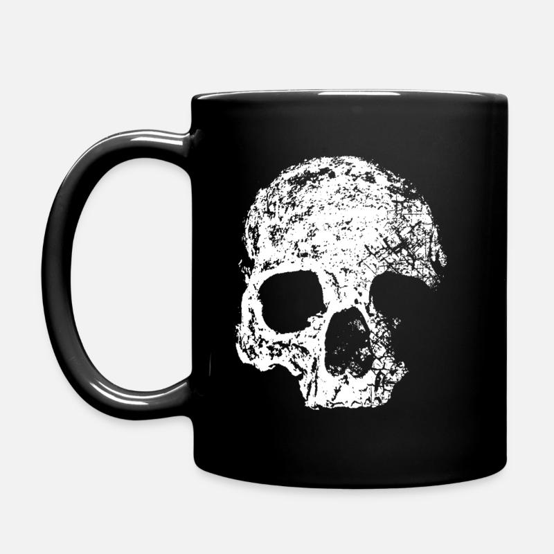 Tête de mort - Mug uni - noir