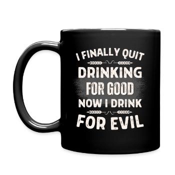 Joke joke in English - Full Colour Mug - black - Left