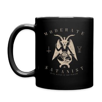 Moderate Satanist - Mug uni - noir - Gauche