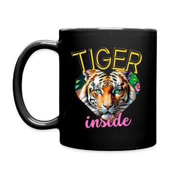 The tiger inside me. - Full Colour Mug - black - Left