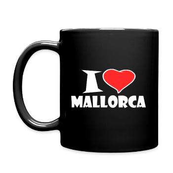 Mallorca - Full Colour Mug - black - Left
