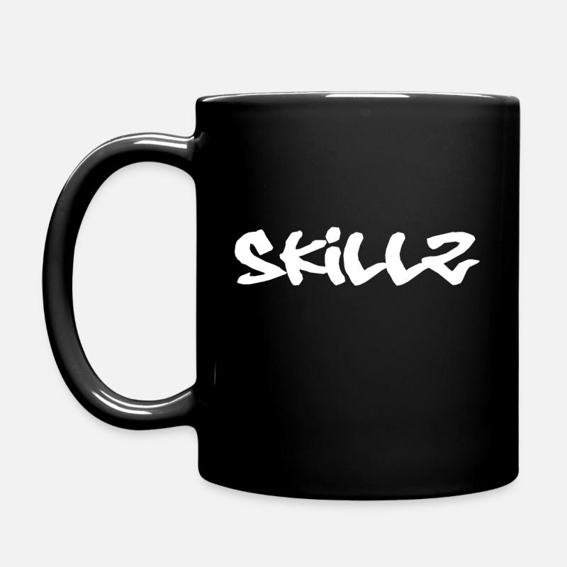 Skillz - Full Colour Mug - black