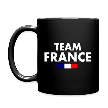 Team france - Mug uni - noir - Gauche