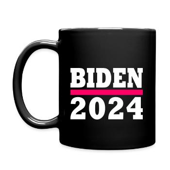 Joe biden 2024 - Tasse einfarbig - Schwarz - Links