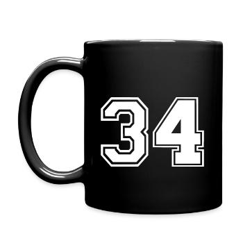 34 - Full Colour Mug - black - Left