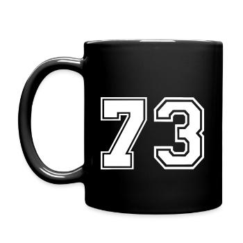 73 - Tasse einfarbig - Schwarz - Links