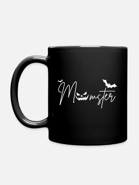 Momster - Halloween Mom - Full Colour Mug - black