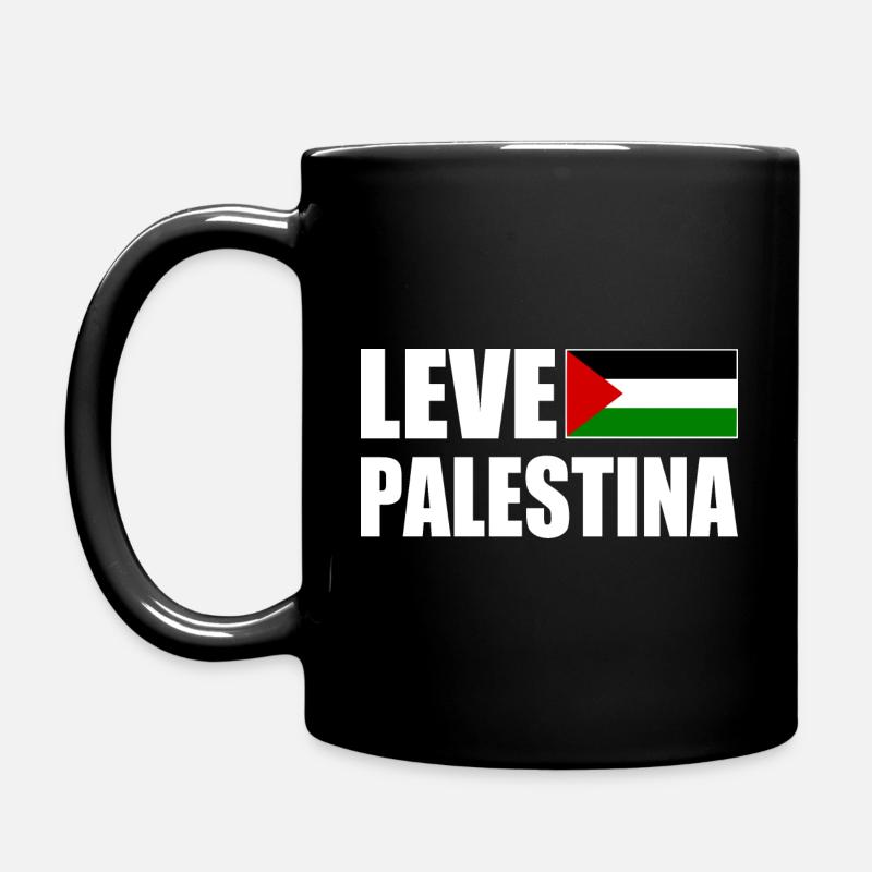 Leve palestina - Full Colour Mug - black