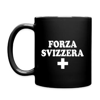 Swiss Strength - Full Colour Mug - black - Left