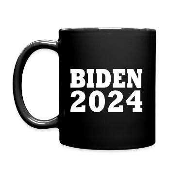Joe biden 2024 - Tasse einfarbig - Schwarz - Links