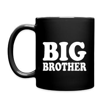 Big brother - Mug uni - noir - Gauche