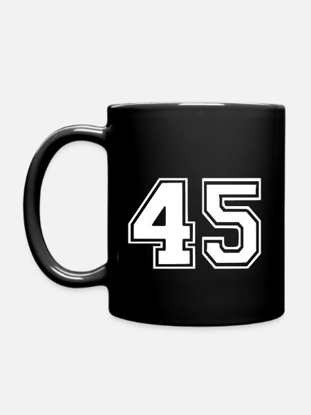 45 - Mug uni - noir