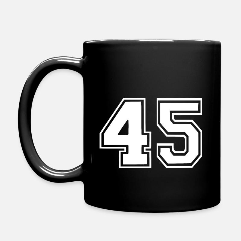 45 - Mug uni - noir