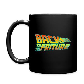 Back to the Friture - Mug uni - noir - Gauche