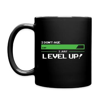 Je ne vieillis pas j'élève ma chemise de joueur - Mug uni - noir - Gauche
