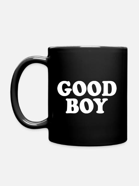 Good boy - Tasse einfarbig - Schwarz