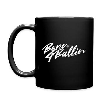 BASKETBALL - BORN 4 BALLIN - DIRE - Mug uni - noir - Gauche