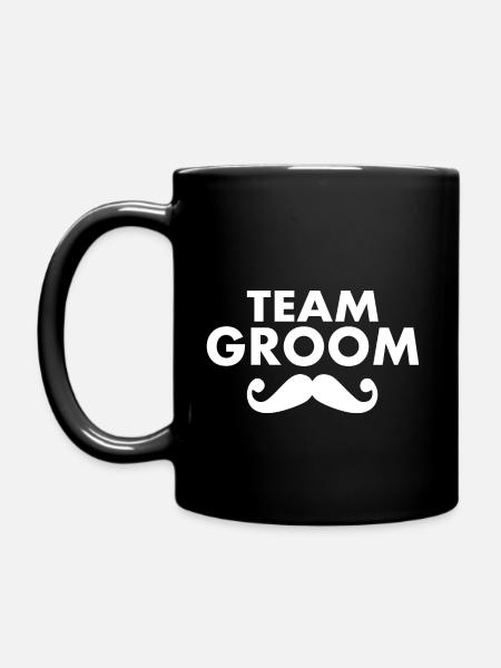 Team groom - Mug uni - noir