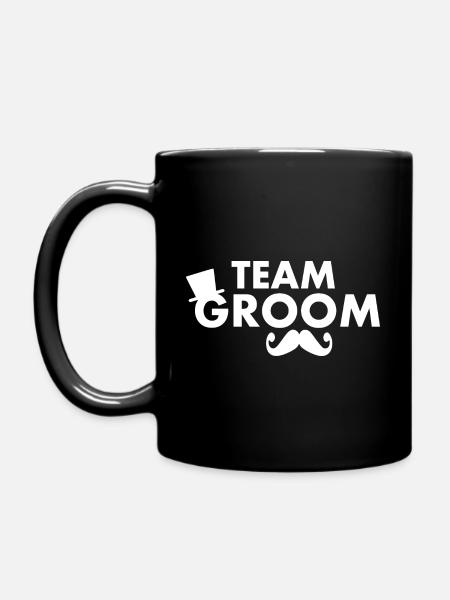 Team groom - Mug uni - noir