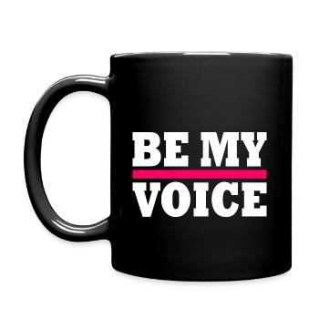 Be my voice iran - Full Colour Mug - black - Left
