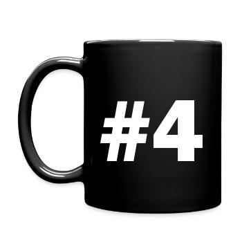 #4 - Tasse einfarbig - Schwarz - Links