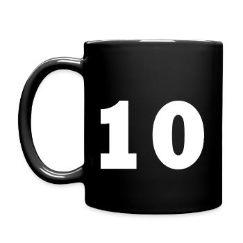 10 - Tasse einfarbig - Schwarz - Links