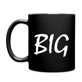 Big - Tasse einfarbig - Schwarz - Links