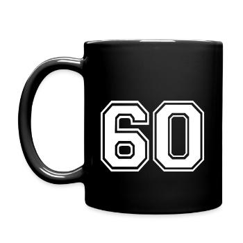 60 - Full Colour Mug - black - Left