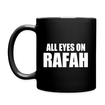 all eyes on rafah - Mug uni - noir - Gauche