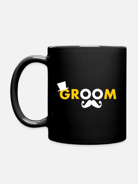 Groom - Tasse einfarbig - Schwarz