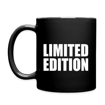 Limited edition - Full Colour Mug - black - Left