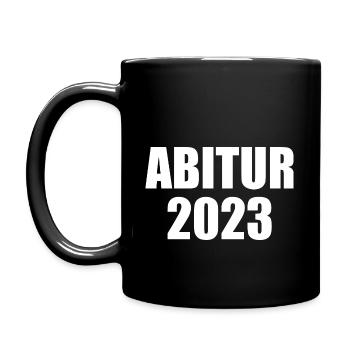 Abitur 2023 - Tasse einfarbig - Schwarz - Links