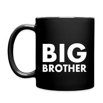 Big brother - Mug uni - noir - Gauche