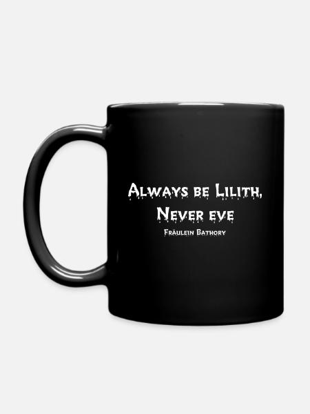 Lilith - Tasse einfarbig - Schwarz