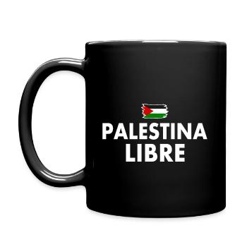 palestina libre - Full Colour Mug - black - Left