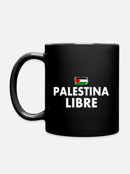palestina libre - Mug uni - noir