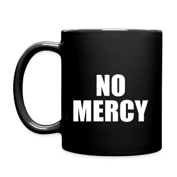 No mercy - Tasse einfarbig - Schwarz - Links
