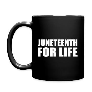 juneteenth - Mug uni - noir - Gauche