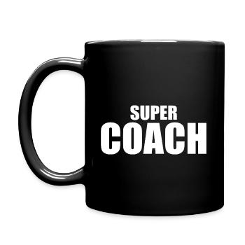 Coach - Full Colour Mug - black - Left