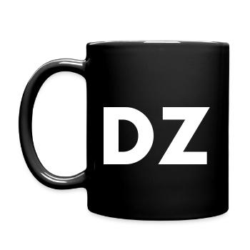 Dz - Tasse einfarbig - Schwarz - Links