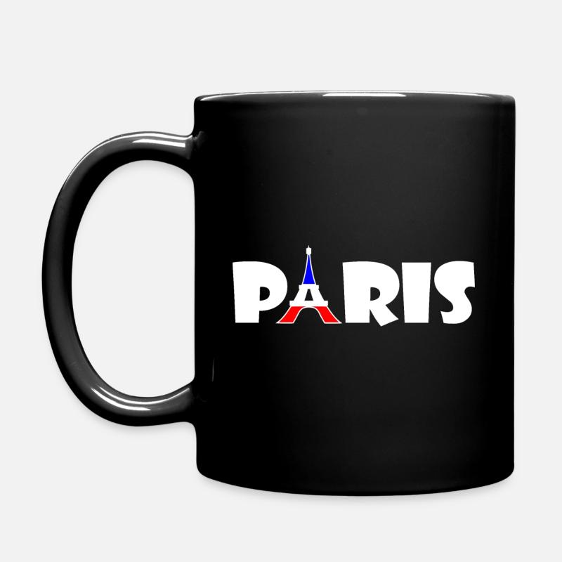 Paris - Tasse einfarbig - Schwarz