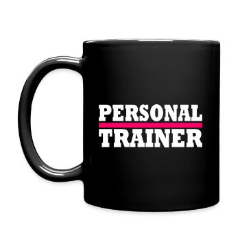 Personal trainer - Full Colour Mug - black - Left