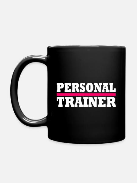 Personal trainer - Mug uni - noir