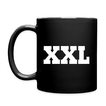 XXL - Full Colour Mug - black - Left