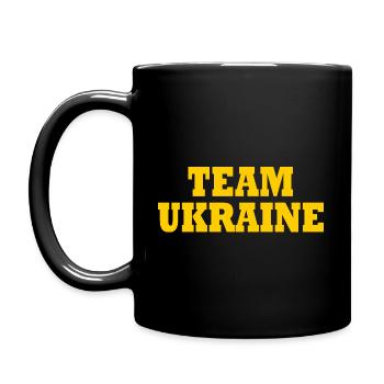 ukraine - Full Colour Mug - black - Left