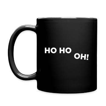 Ho Ho Oh! - Tasse einfarbig - Schwarz - Links